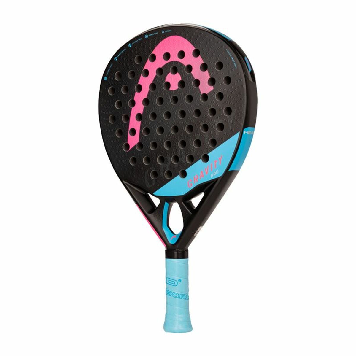 Padel Racket Head Gravity Pro 2022 Black Multicolour
