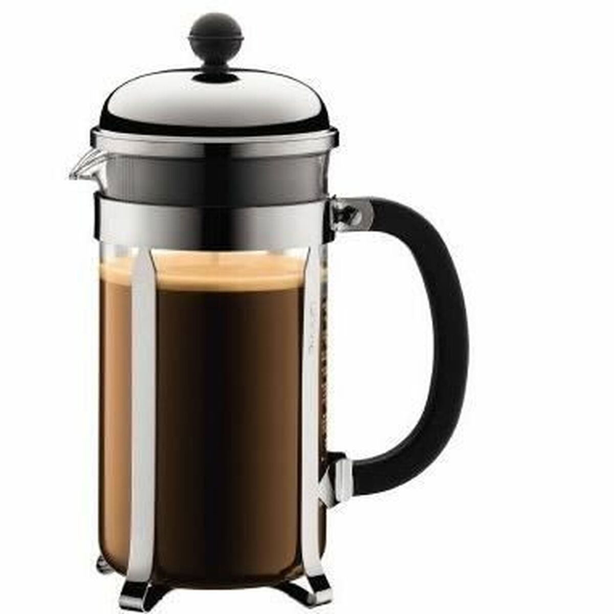 Cafetire with Plunger Bodum Chambord Stainless steel 1 L