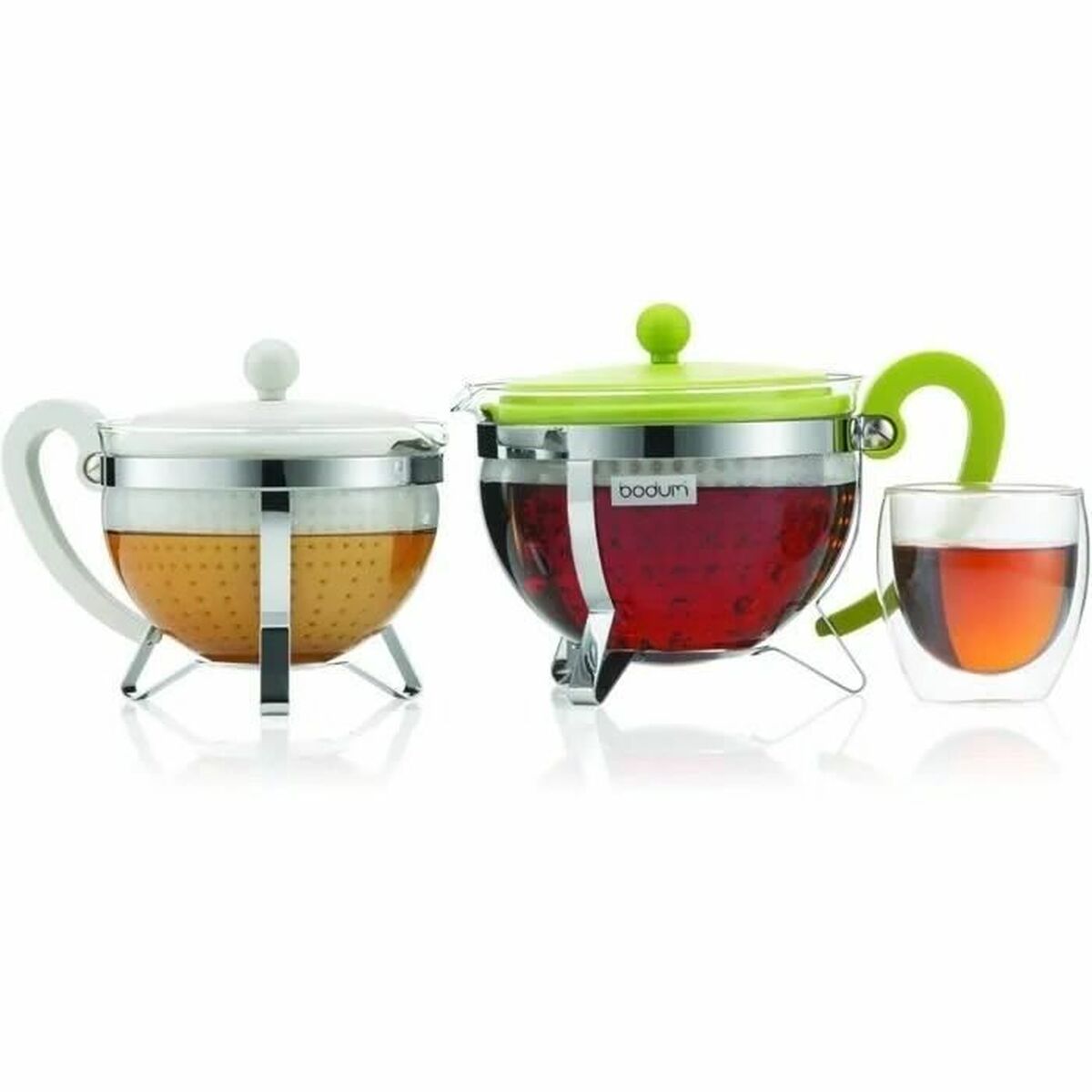 Teapot Bodum Black 1,3 ml Glass Plastic