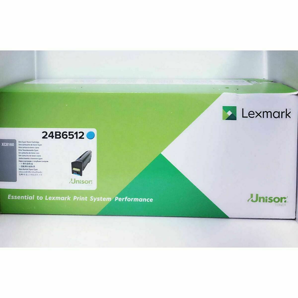Original Toner Lexmark XC8160, 8163 Cyan