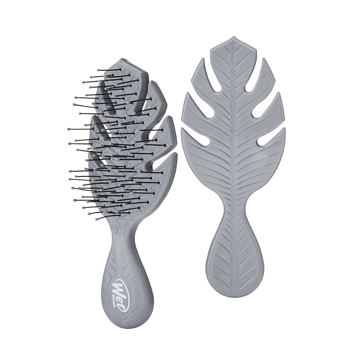 Detangling Hairbrush The Wet Brush Go Green Grey Mini Detangling Hairbrush The Wet Brush Go Green Grey Mini
