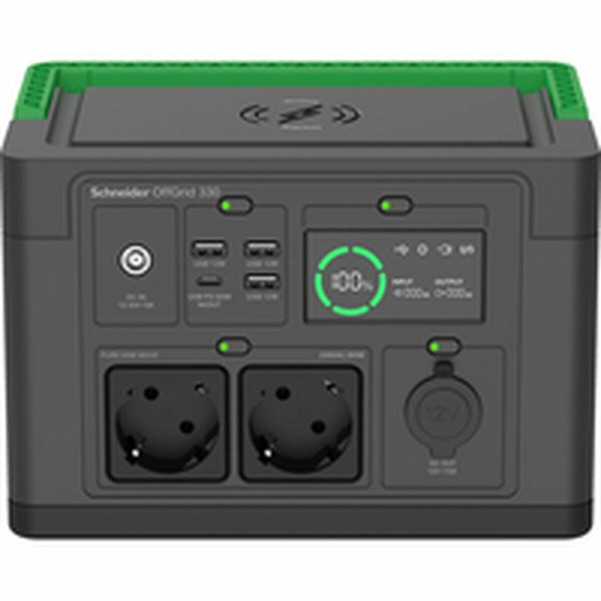 Uninterruptible Power Supply System Interactive UPS APC PPS330-GR Black Green 50 W