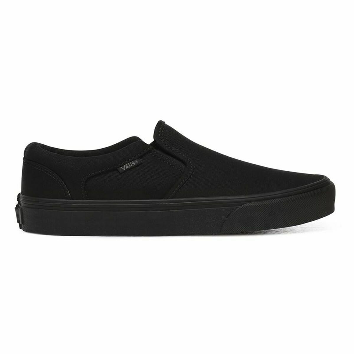 Menâs Casual Trainers Vans Asher Black Menâs Casual Trainers Vans Asher Black