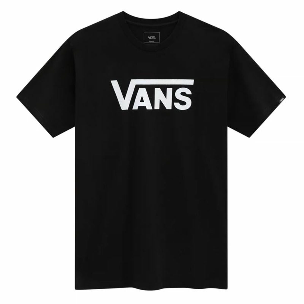 Menâs Short Sleeve T-Shirt Vans Mn Classic White Black Menâs Short Sleeve T-Shirt Vans Mn Classic White Black