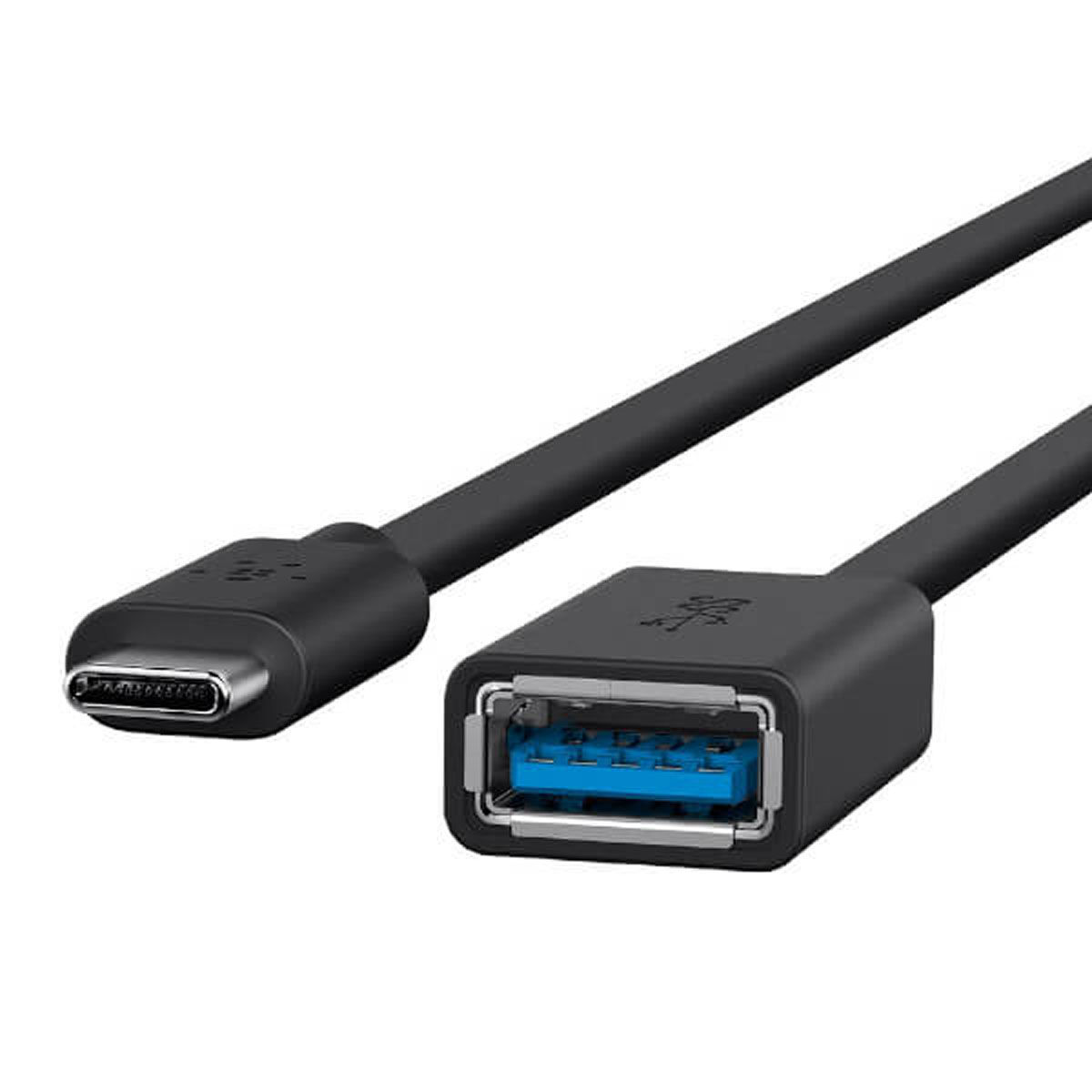 USB-C Cable to USB Belkin F2CU036btBLK Black USB-C Cable to USB Belkin F2CU036btBLK Black