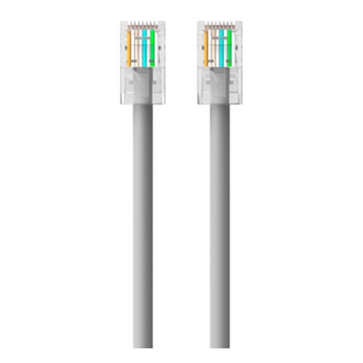 FTP Category 6 Rigid Network Cable Belkin A3L981BT01M-H-S Grey 1 m FTP Category 6 Rigid Network Cable Belkin A3L981BT01M-H-S Grey 1 m