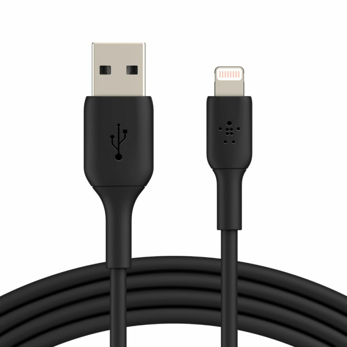 Lightning Cable Belkin CAA001BT1MBK Black 1 m
