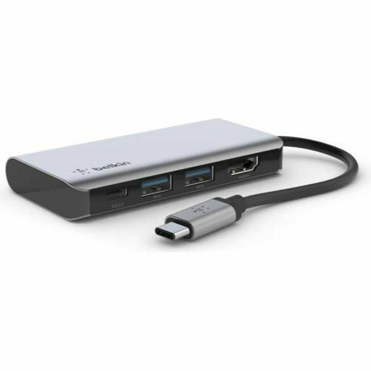 USB Hub Belkin AVC006btSGY Silver 100 W (1 Unit) USB Hub Belkin AVC006btSGY Silver 100 W (1 Unit)