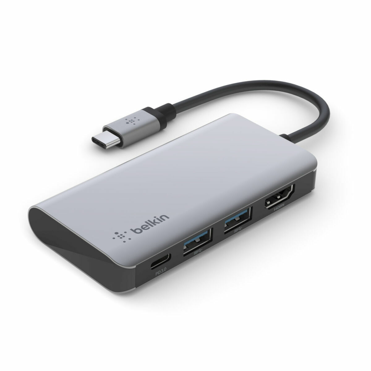USB Hub Belkin AVC006btSGY Silver 100 W (1 Unit)