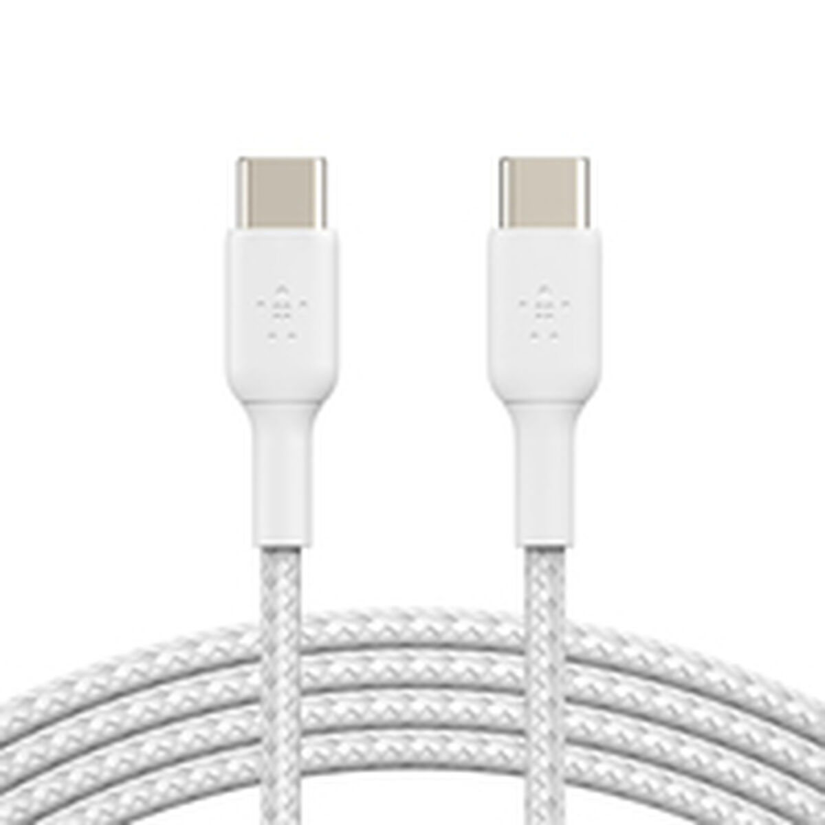 USB Cable Belkin CAB004BT1MWH2PK White 1 m