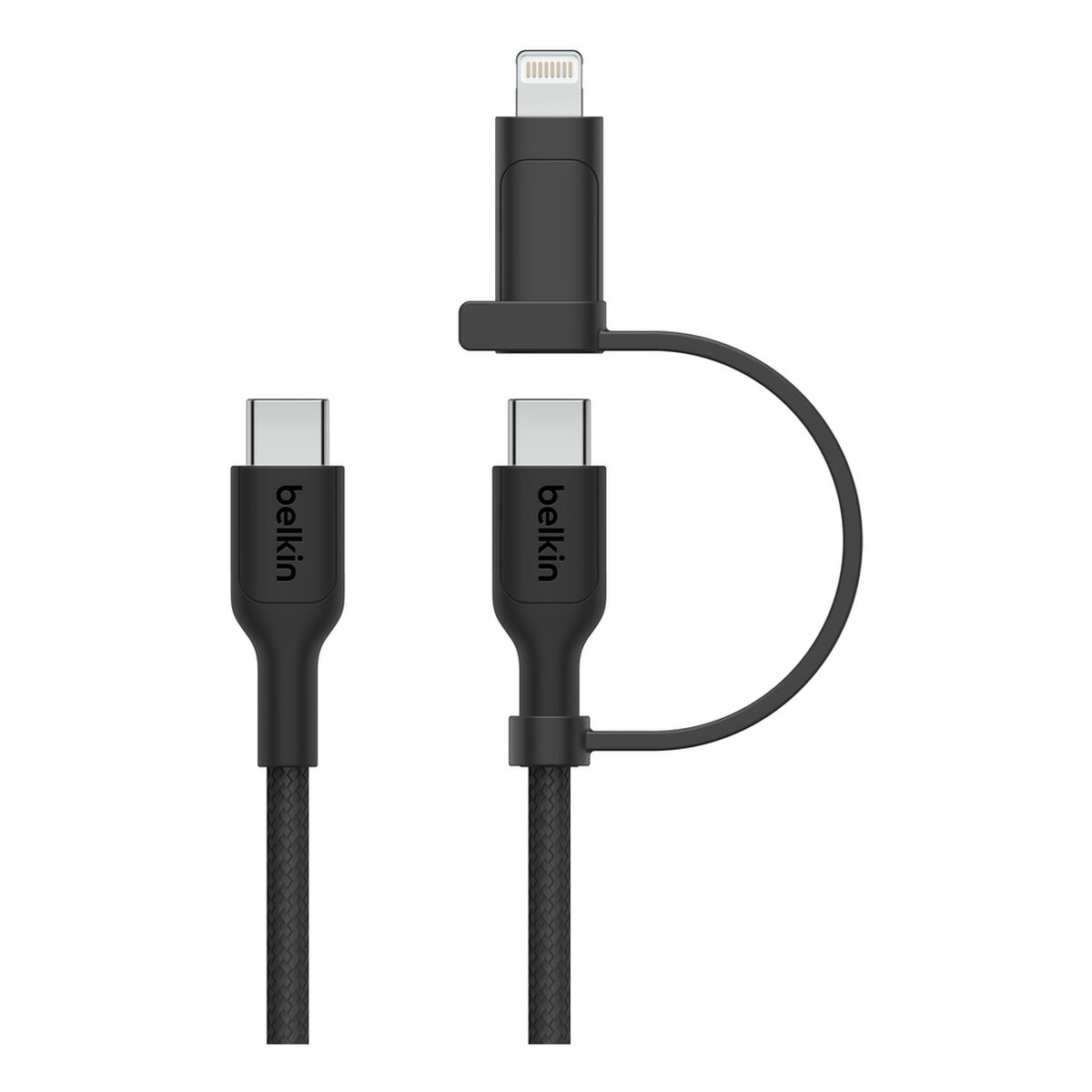 USB Cable Belkin CAC003HQ1.5MBK Black 1,5 m