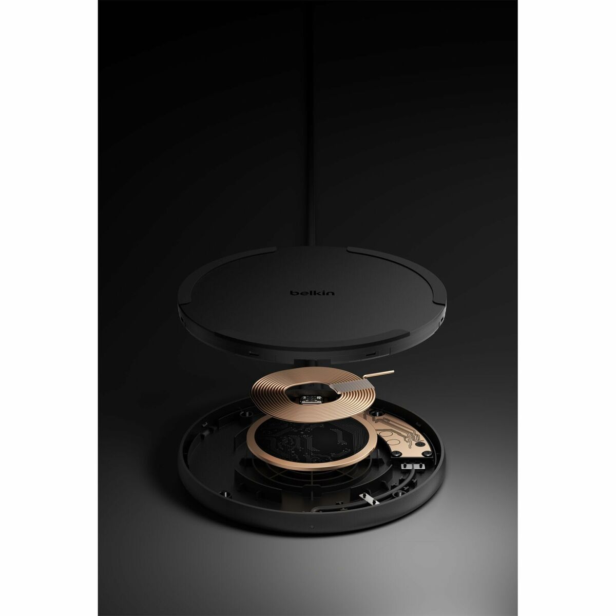 Cordless Charger Belkin WIA012HQBK Black 15 W