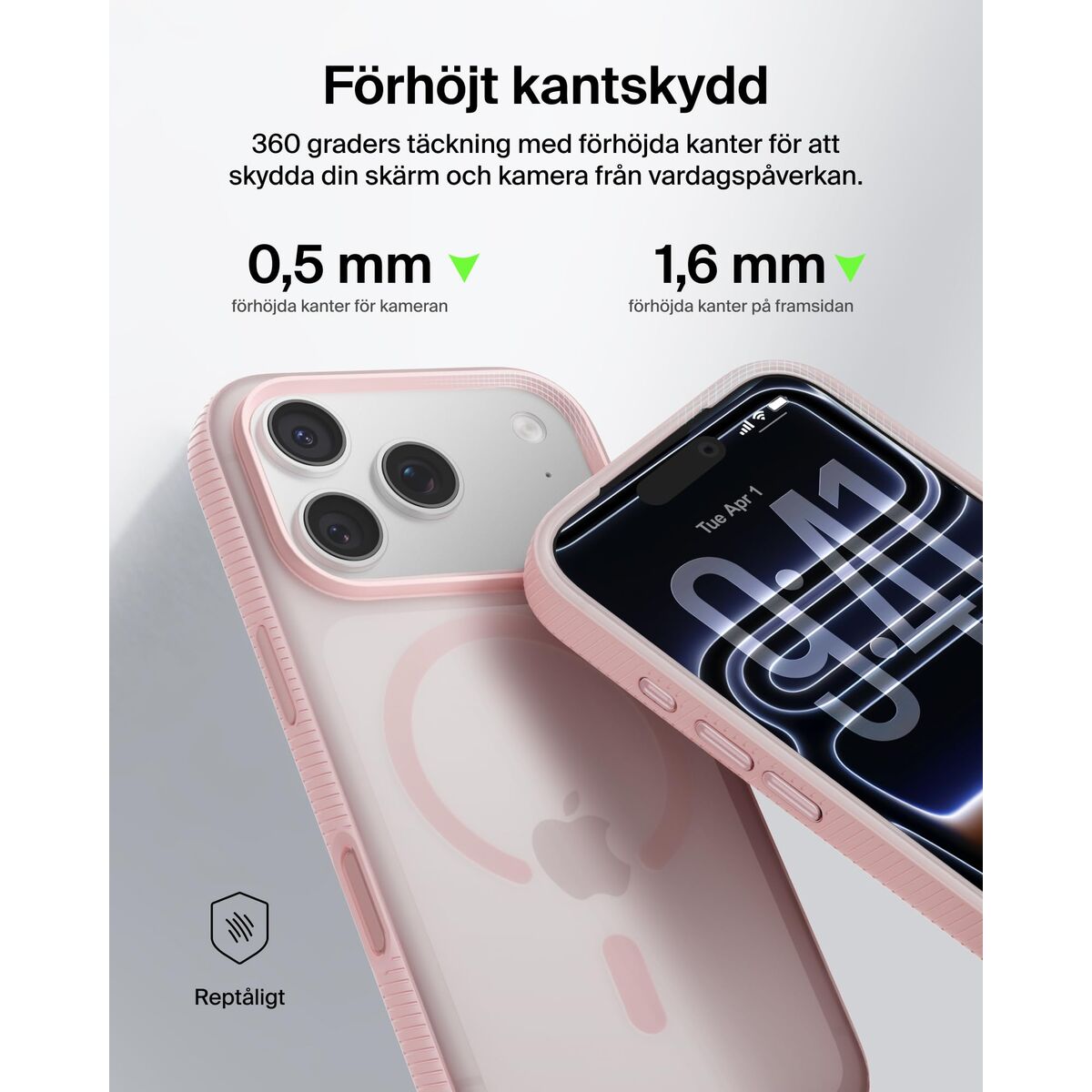 Mobile cover Belkin iPhone 17 Pro Pink Apple