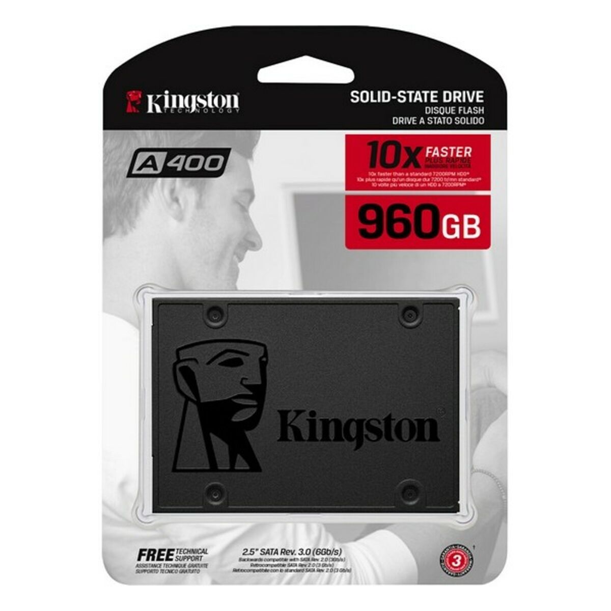 Hard Drive Kingston A400 SSD 2,5″