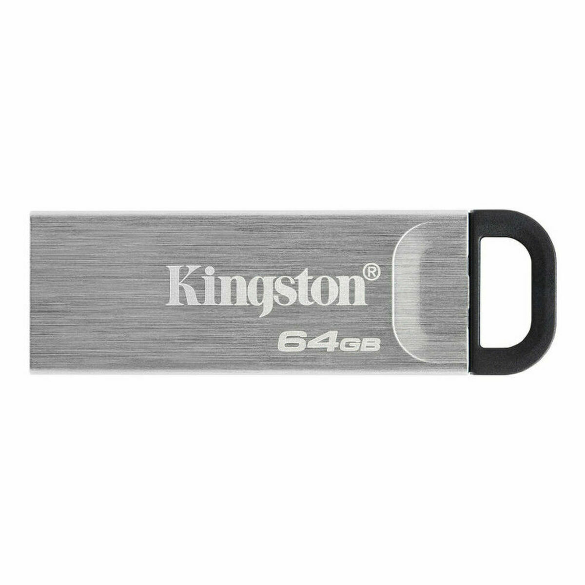 USB stick Kingston DTKN/64GB Black Silver 64 GB USB stick Kingston DTKN/64GB Black Silver 64 GB