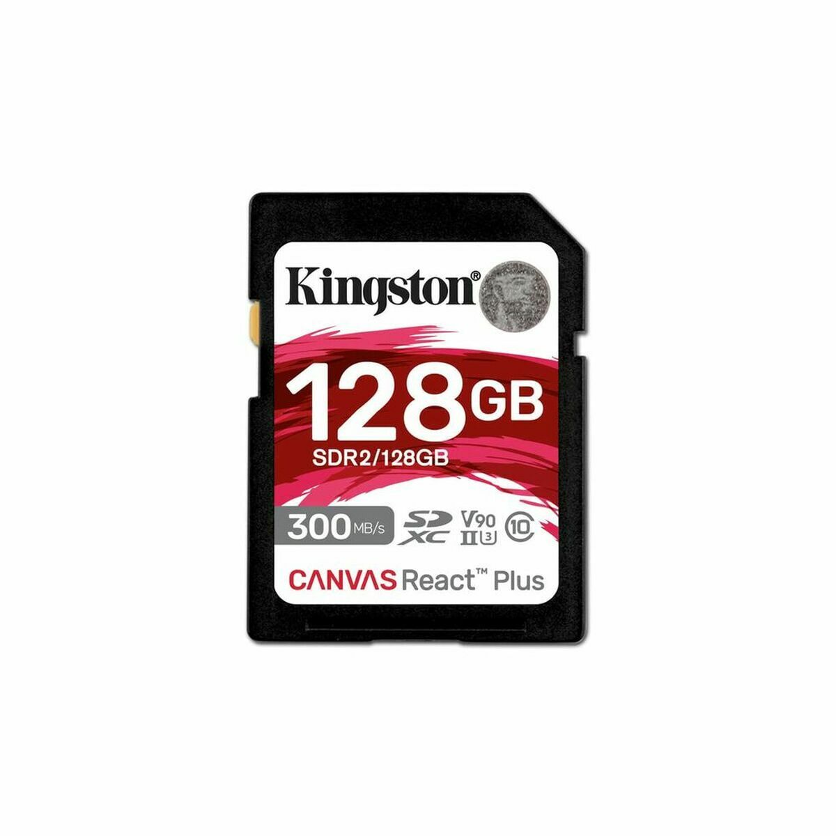 Micro SD Memory Card with Adaptor Kingston SDR2/128GB 128 GB SDXC UHS-II 8K Ultra HD