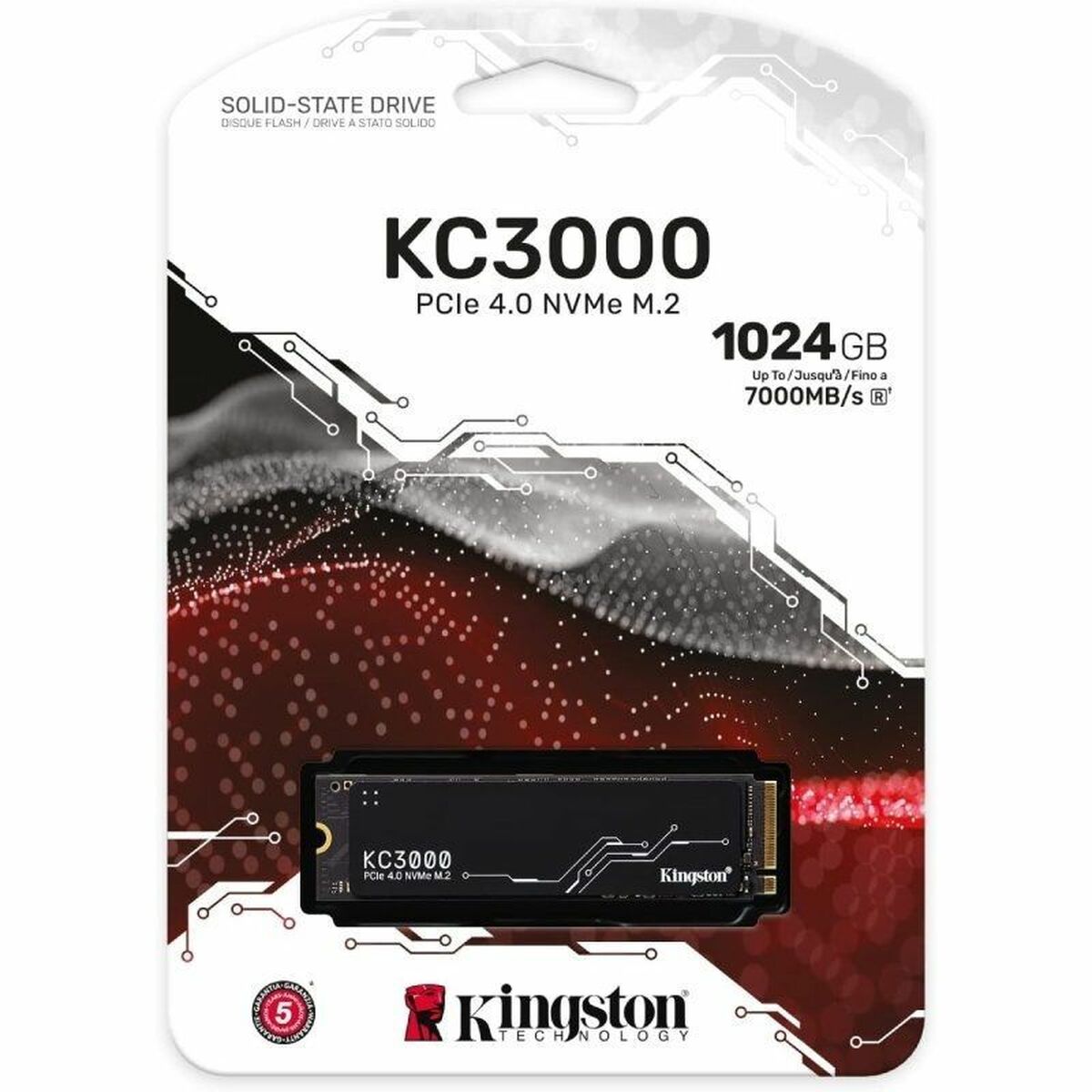 Hard Drive Kingston SKC3000S/1024G 1 TB SSD Hard Drive Kingston SKC3000S/1024G 1 TB SSD