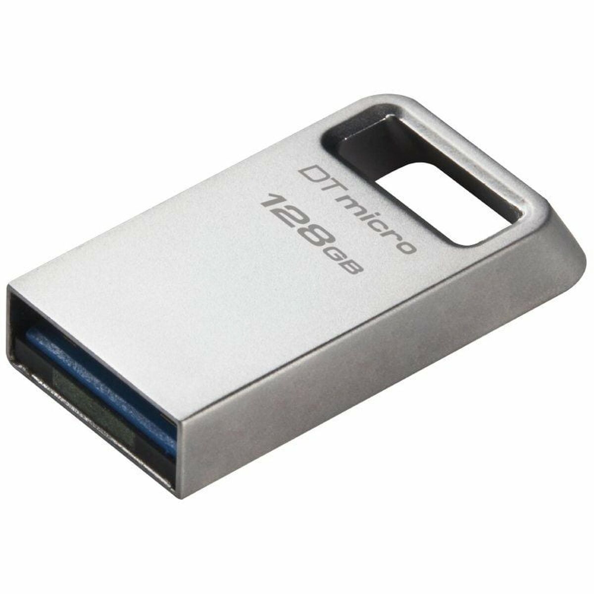 USB stick Kingston Micro 128 GB Black Silver