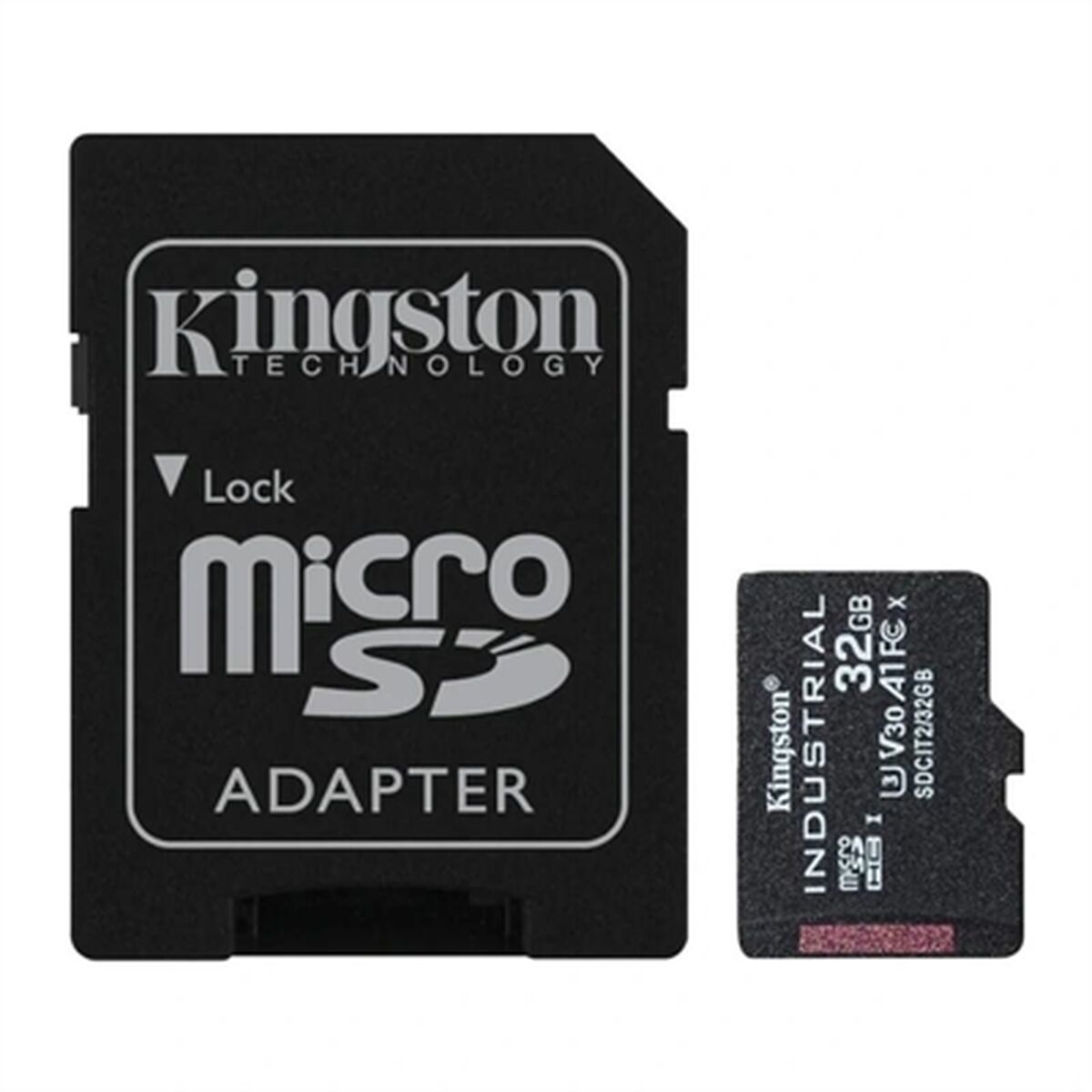 Micro SD Memory Card with Adaptor Kingston SDCIT2/32GB