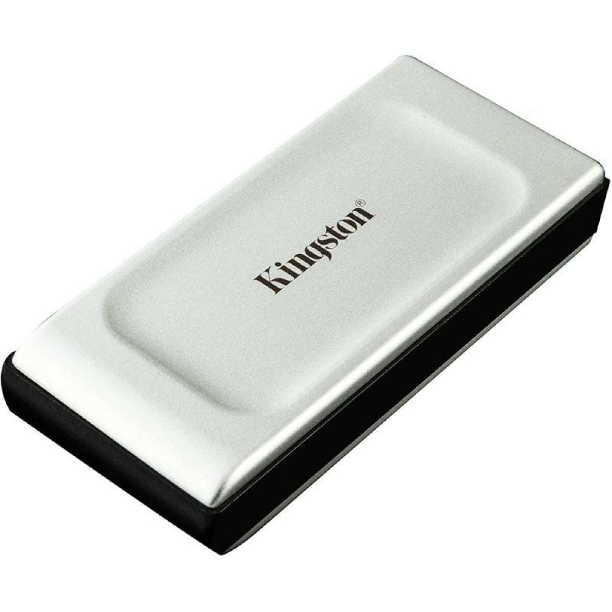 External Hard Drive Kingston SXS2000/1000G Black Silver 1 TB SSD 1000 GB
