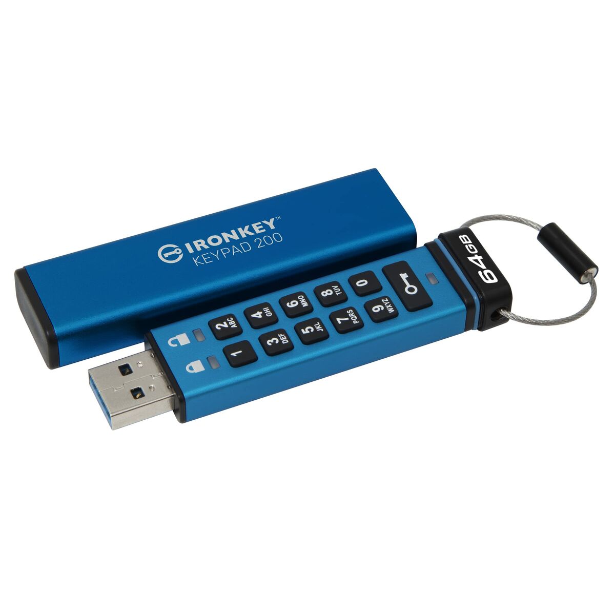 Pendrive Kingston IKKP200/64GB Blue Pendrive Kingston IKKP200/64GB Blue