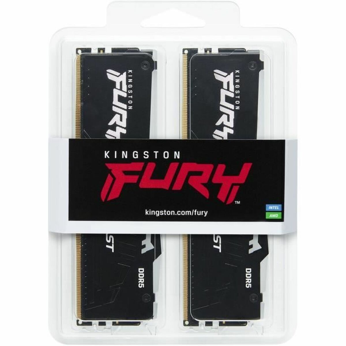 RAM Memory Kingston Beast RGB 32 GB DDR5 SDRAM DDR5 5600 MHz