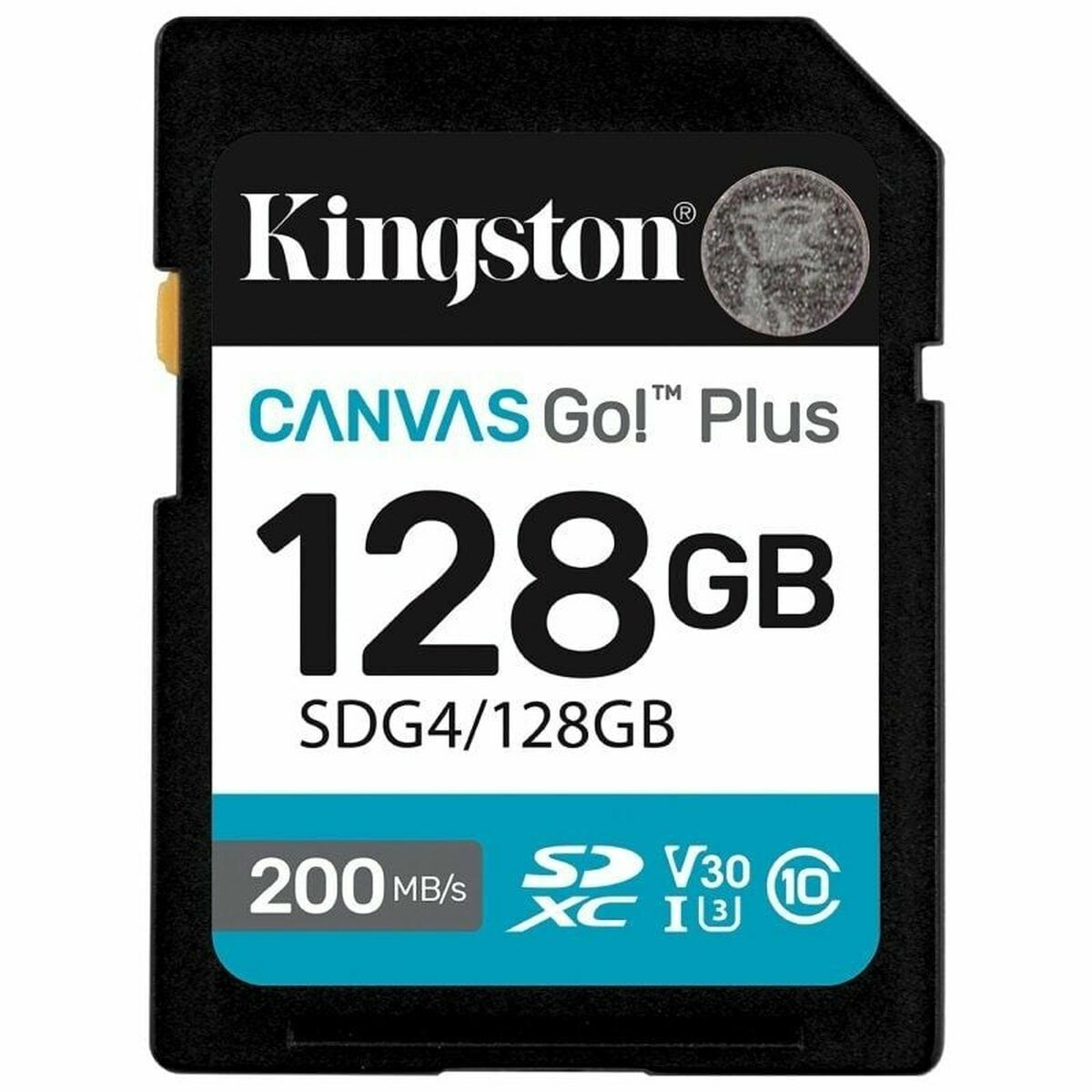 Micro SD Memory Card with Adaptor Kingston SDG4/128GB 128 GB