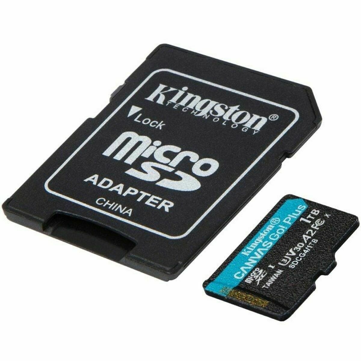 Micro SD Memory Card with Adaptor Kingston SDCG4/1TB