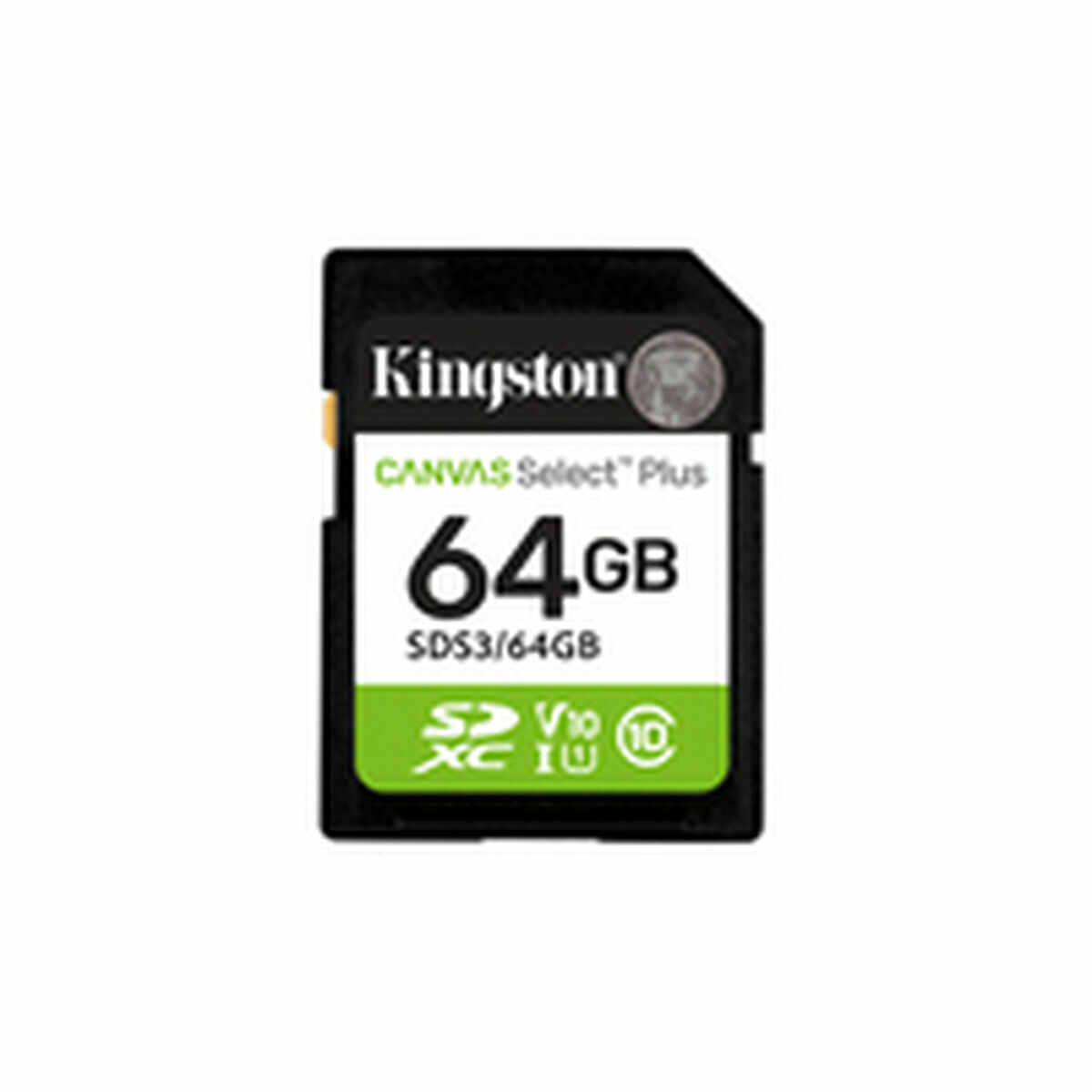 Micro SD Memory Card with Adaptor Kingston SDS3/64GB 64 GB