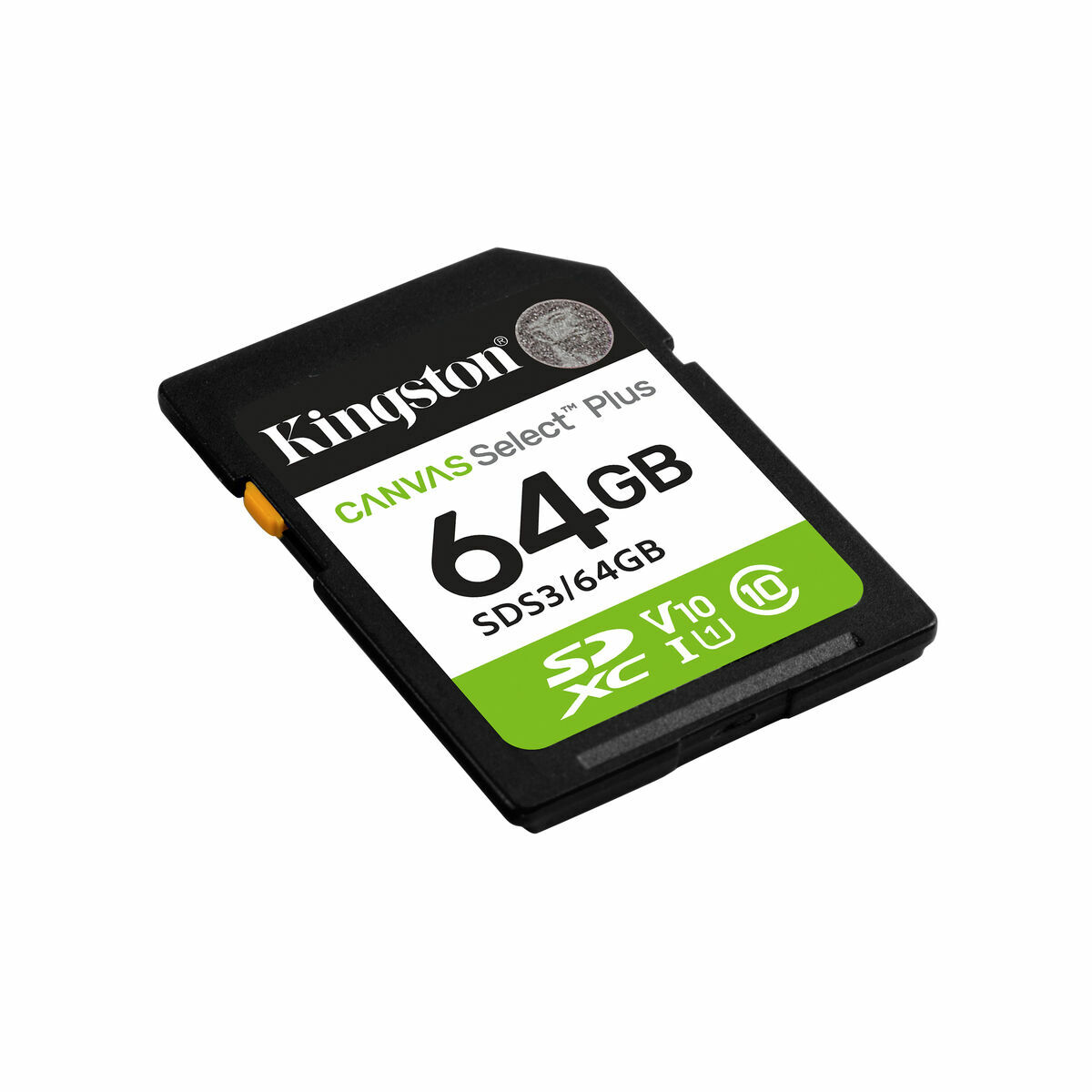 Micro SD Memory Card with Adaptor Kingston SDS3/64GB 64 GB