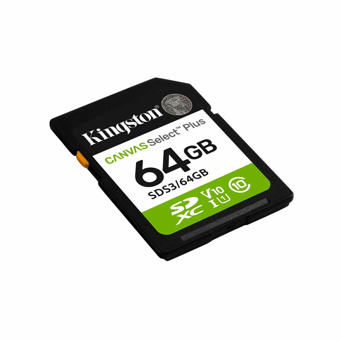 Micro SD Memory Card with Adaptor Kingston SDS3/64GB 64 GB