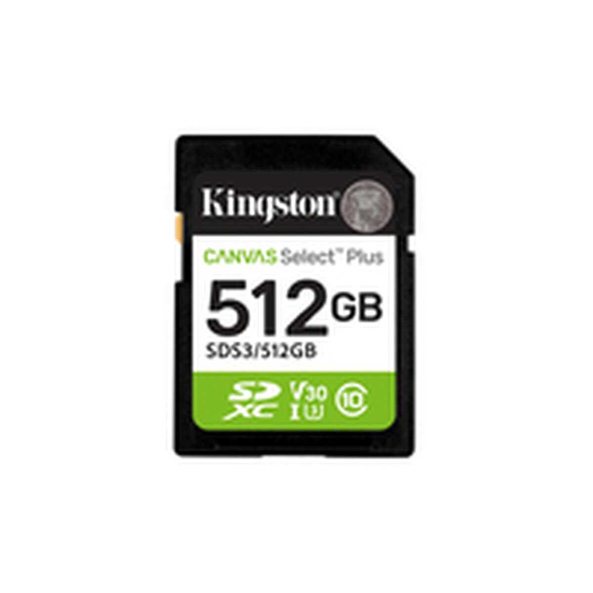 Micro SD Memory Card with Adaptor Kingston SDS3/512GB 512 GB