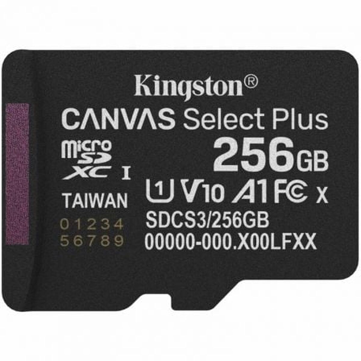 Micro SD Memory Card with Adaptor Kingston SDCS3/256GBSP 256 GB