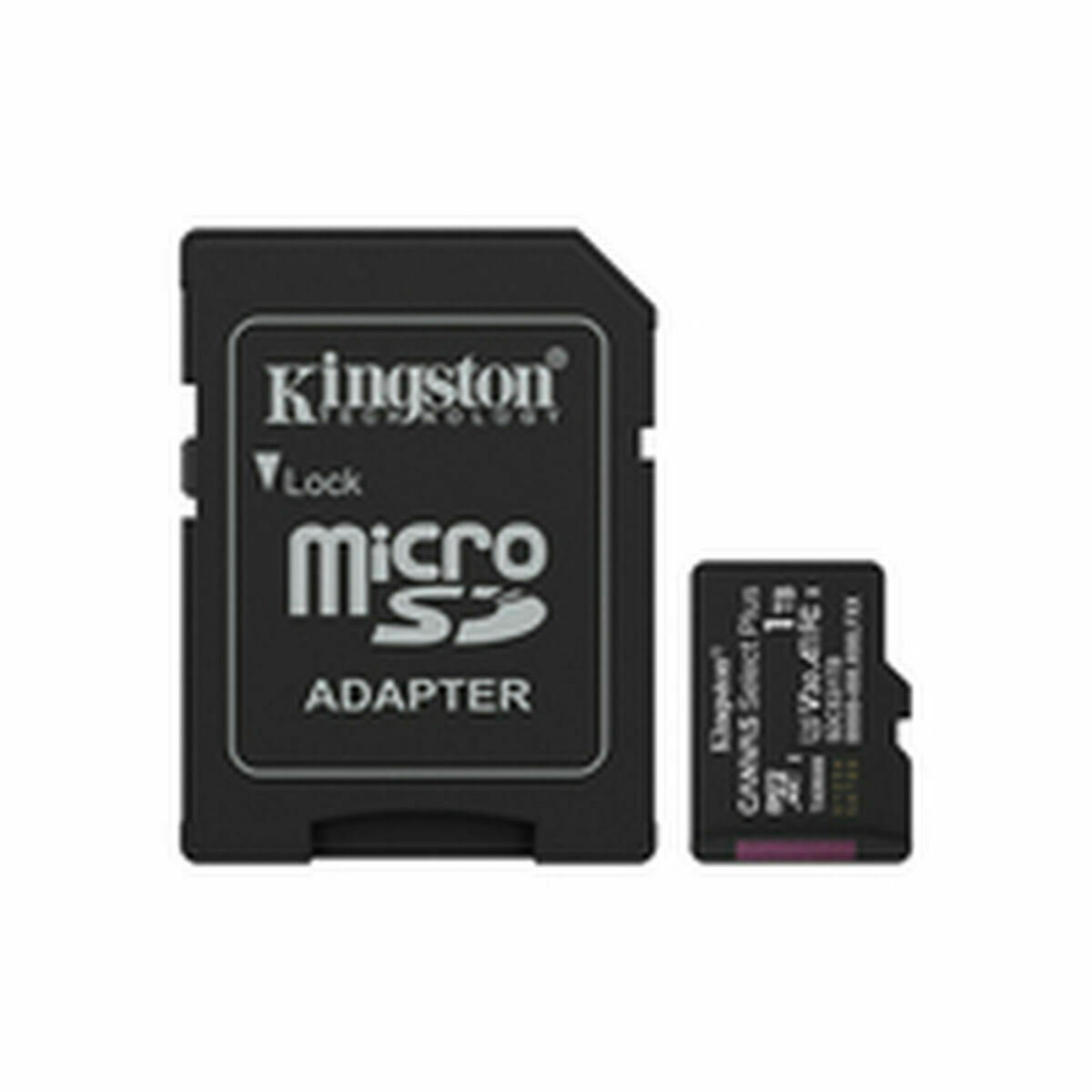 Micro SD Memory Card with Adaptor Kingston SDCS3 1 TB