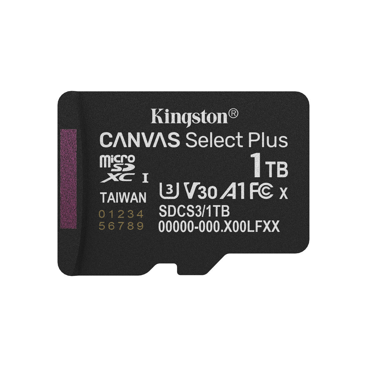 Micro SD Memory Card with Adaptor Kingston SDCS3/1TBSP 1 TB Micro SD Memory Card with Adaptor Kingston SDCS3/1TBSP 1 TB