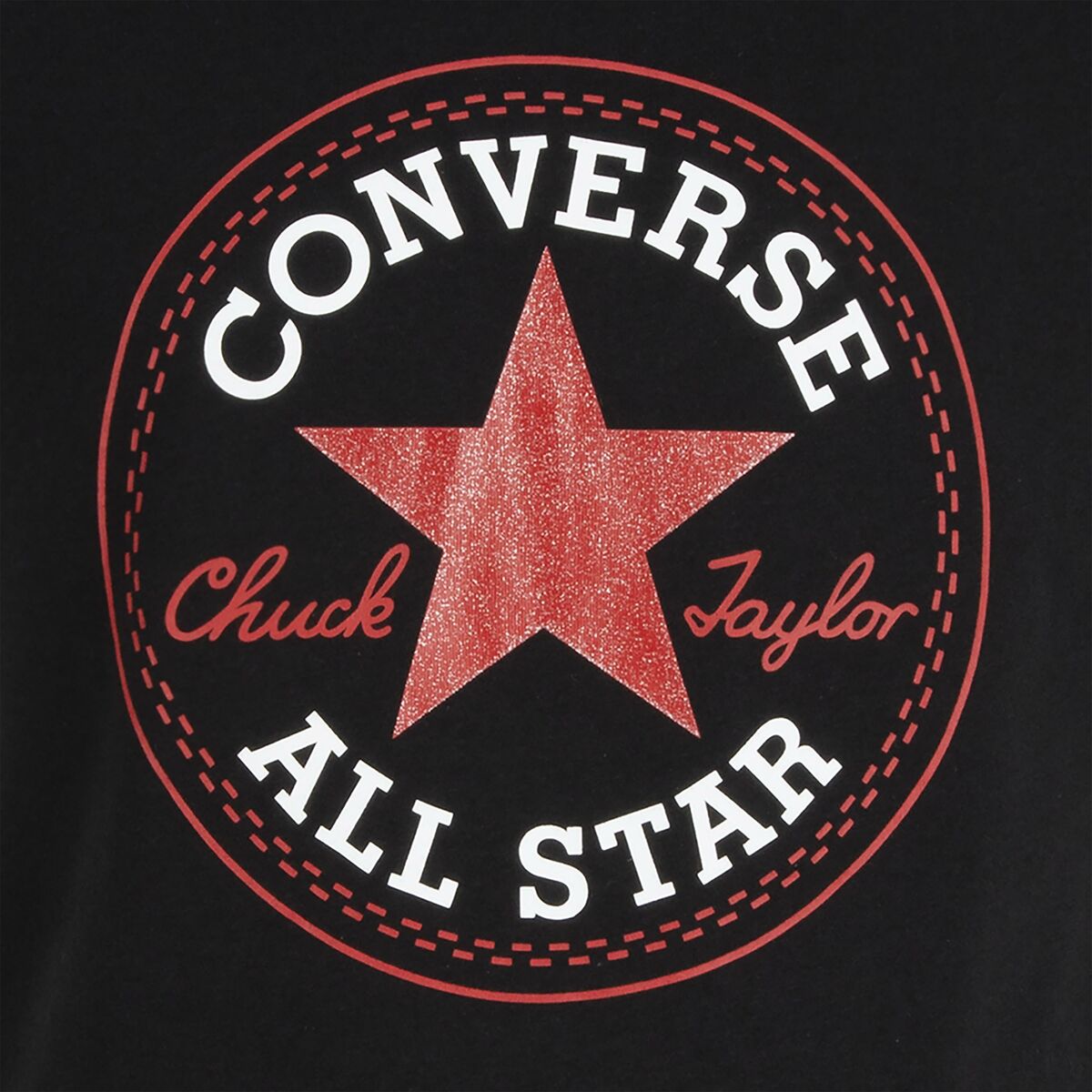 Child’s Short Sleeve T-Shirt Converse Black