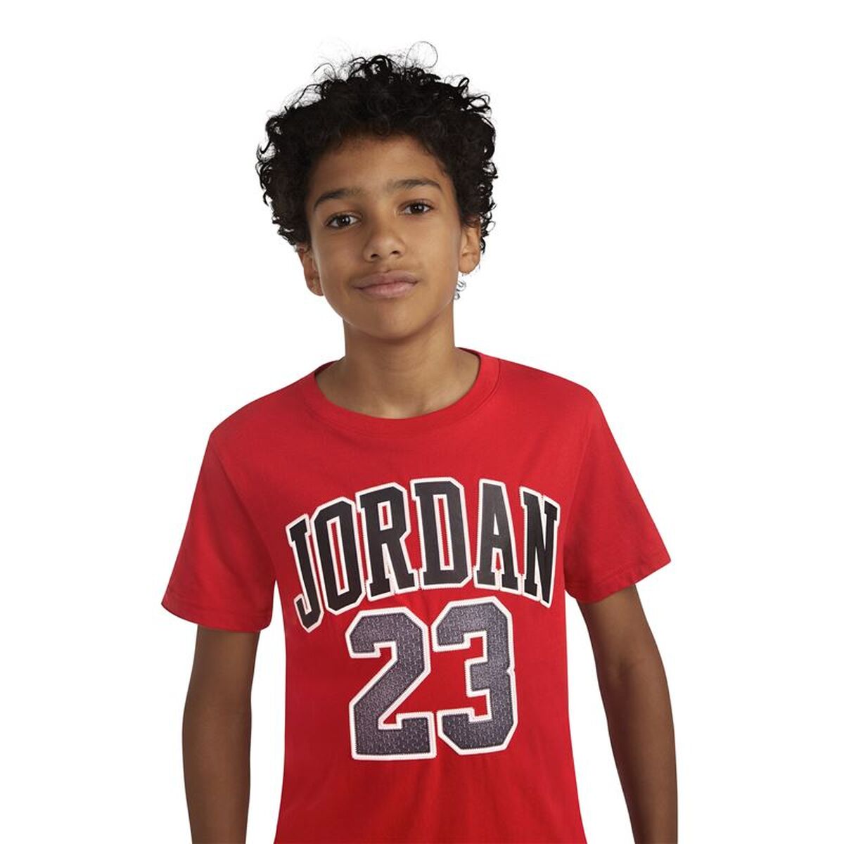 Child’s Short Sleeve T-Shirt Jordan Practice Flight Ss Red
