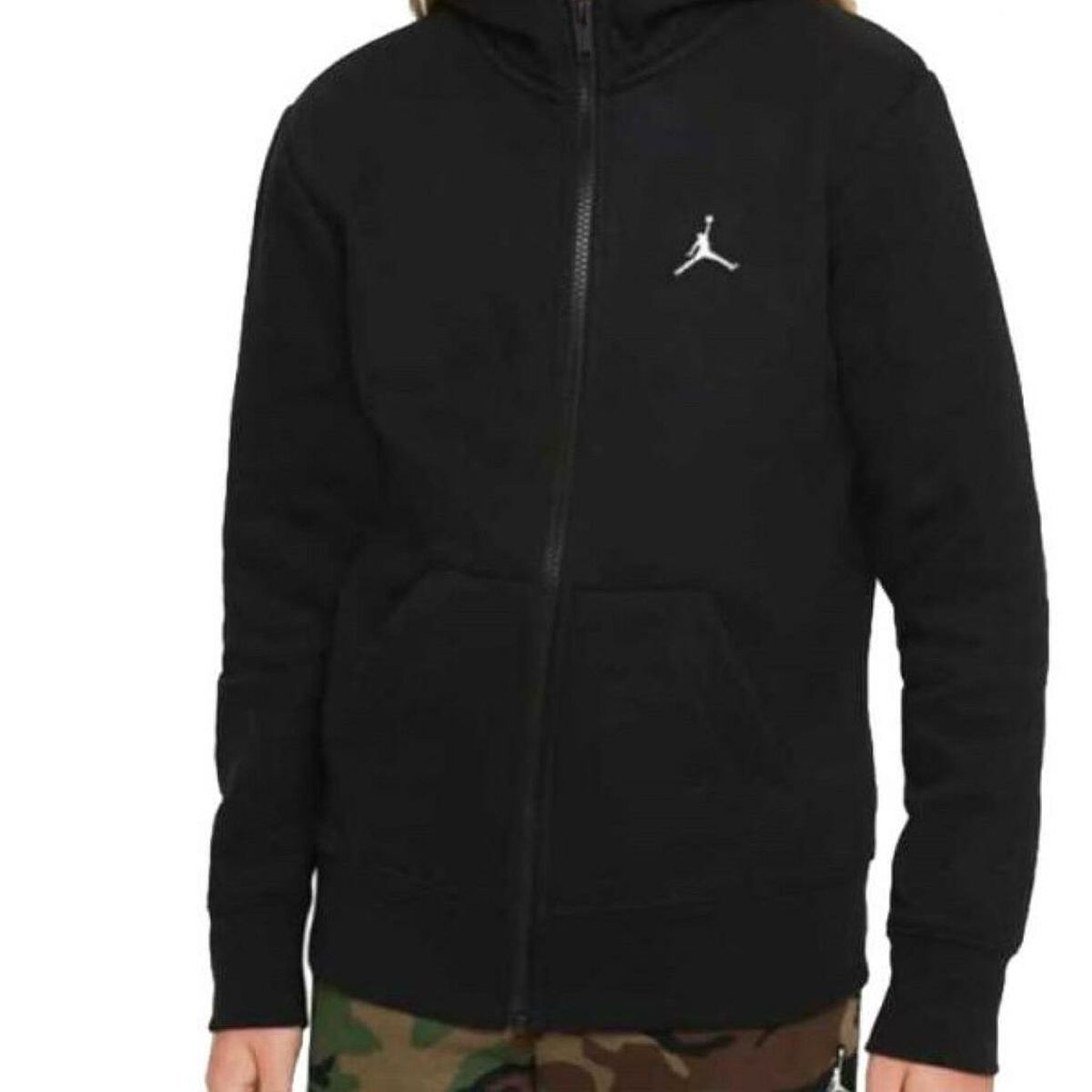 Children’s Sports Jacket Nike FT 95A904 023  Black