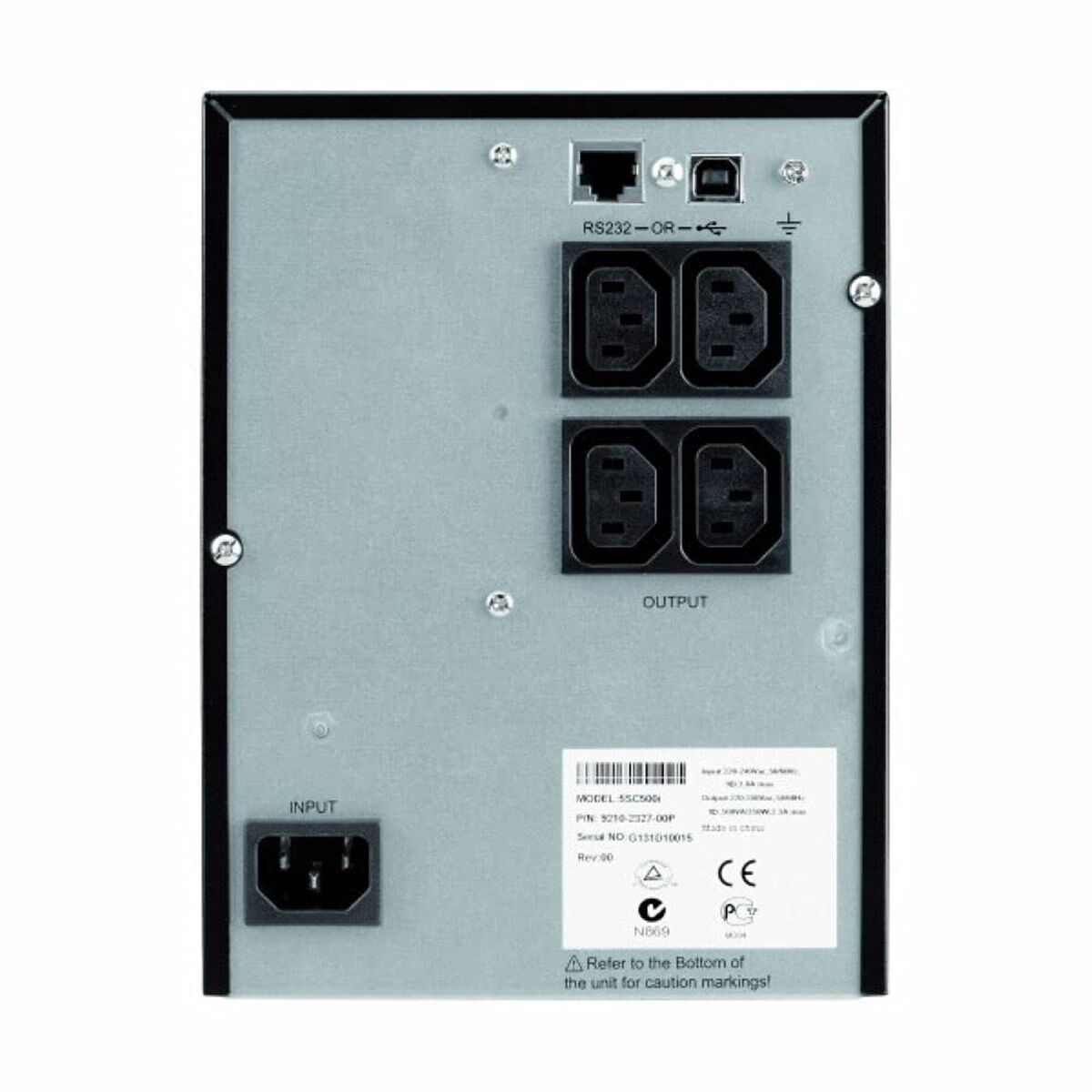 Uninterruptible Power Supply System Interactive UPS Eaton 5SC500I 350 W