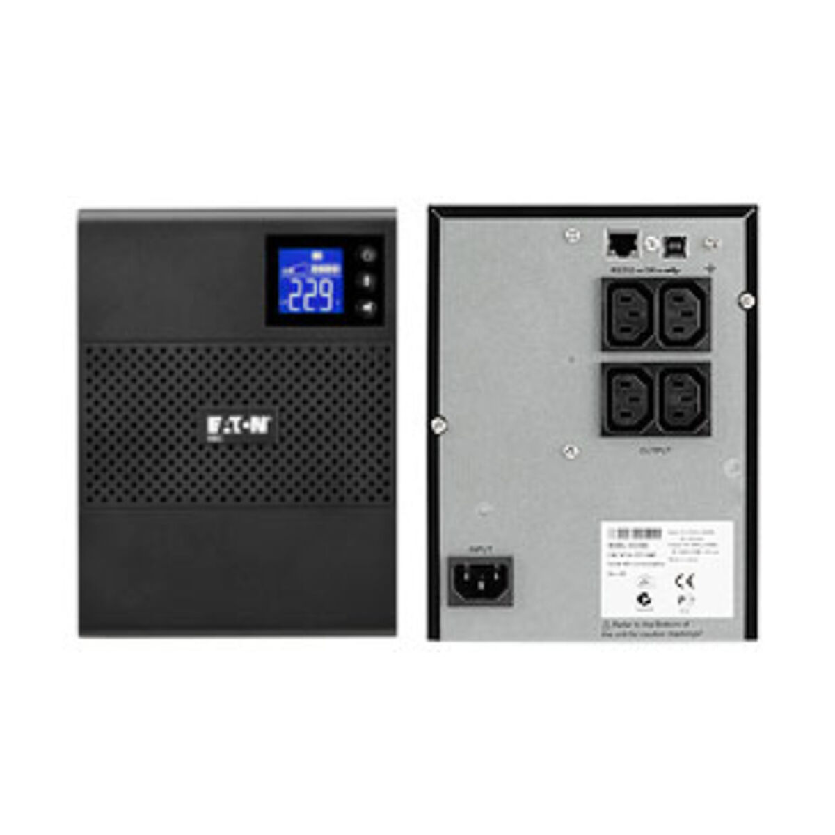 Uninterruptible Power Supply System Interactive UPS Eaton 5SC500I 350 W