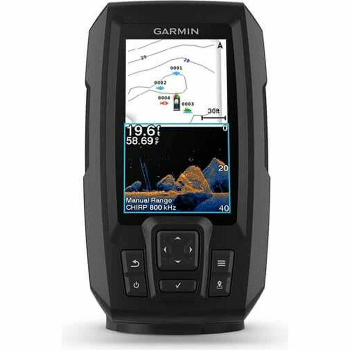 Fish finder GARMIN Striker Vivid 4cv GT20-TM 4″