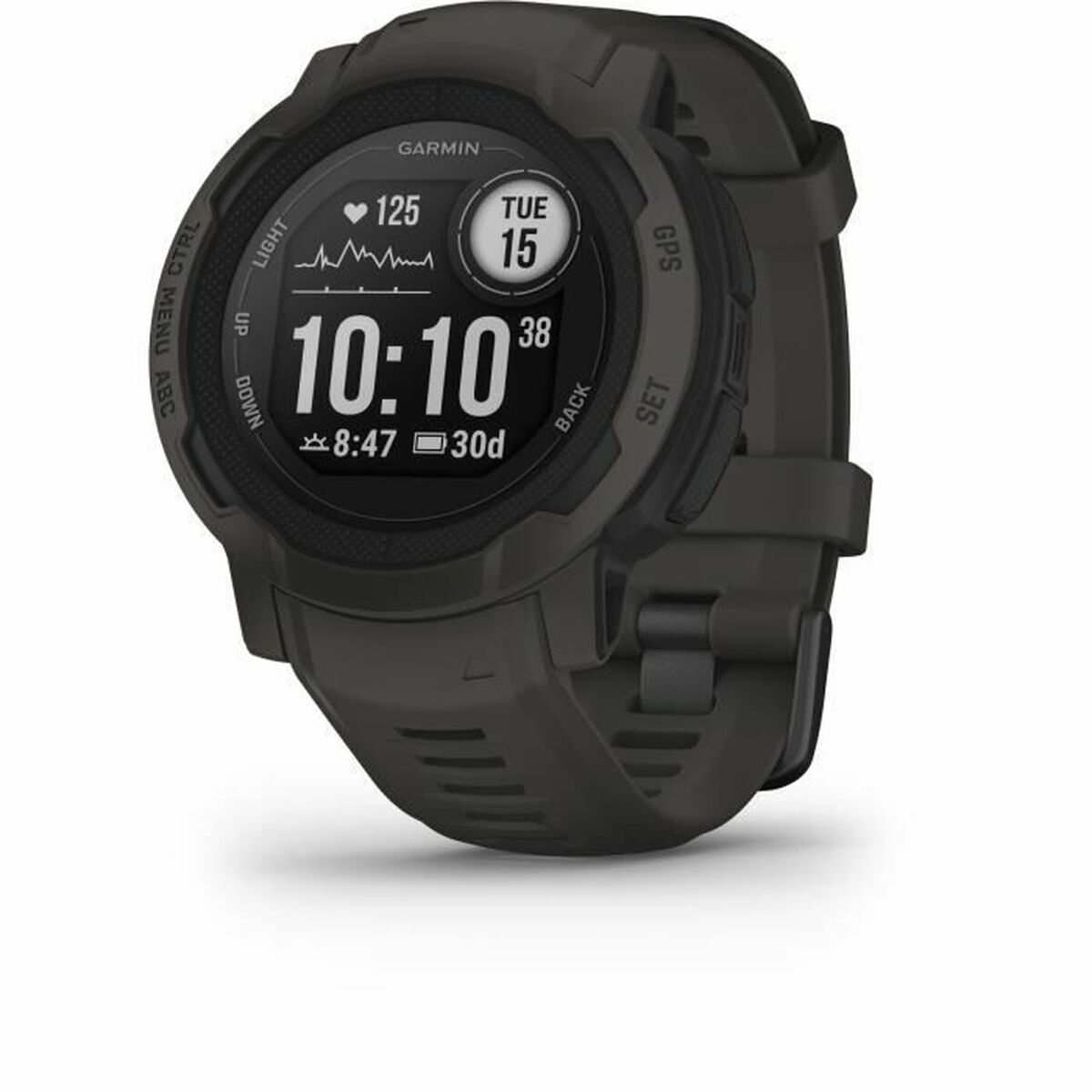 Smartwatch GARMIN Instinct 2 45 mm 0,9″ Black Graphite Dark grey