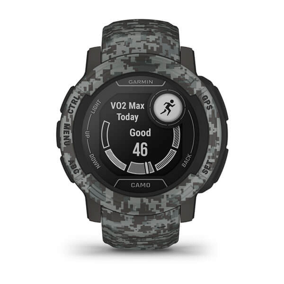 Smartwatch GARMIN Instinct 2 Camo Edition Dark grey 0,9″ Black Graphite