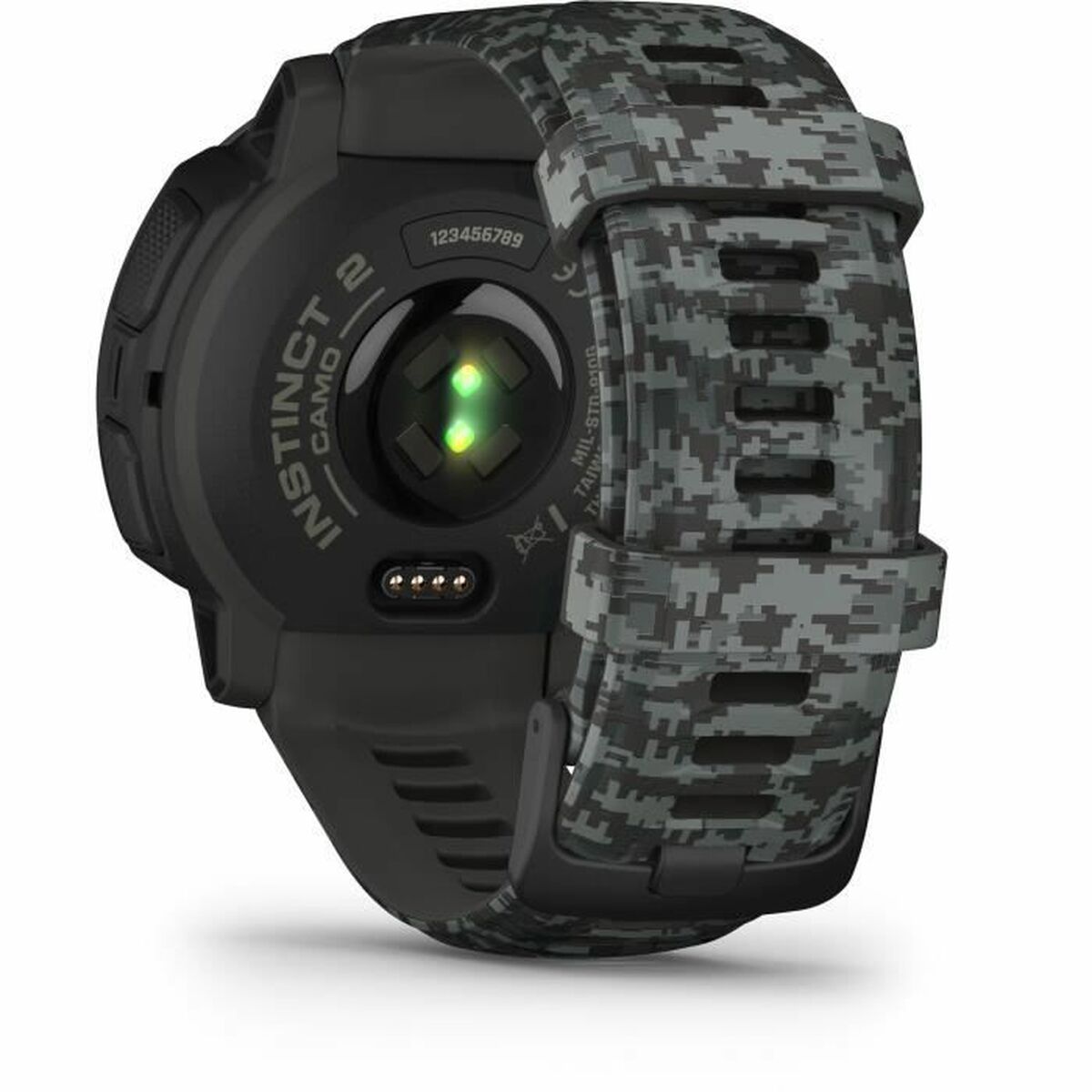 Smartwatch GARMIN Instinct 2 Camo Edition Dark grey 0,9″ Black Graphite