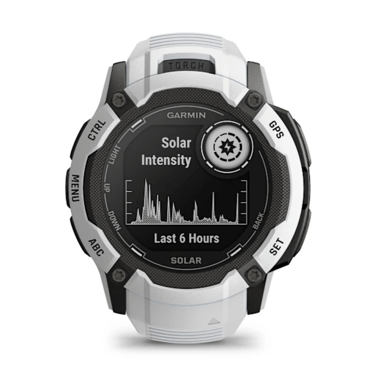 Smartwatch GARMIN Instinct 2X Solar White 1,1″