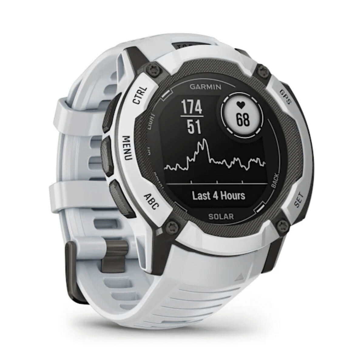 Smartwatch GARMIN Instinct 2X Solar White 1,1″