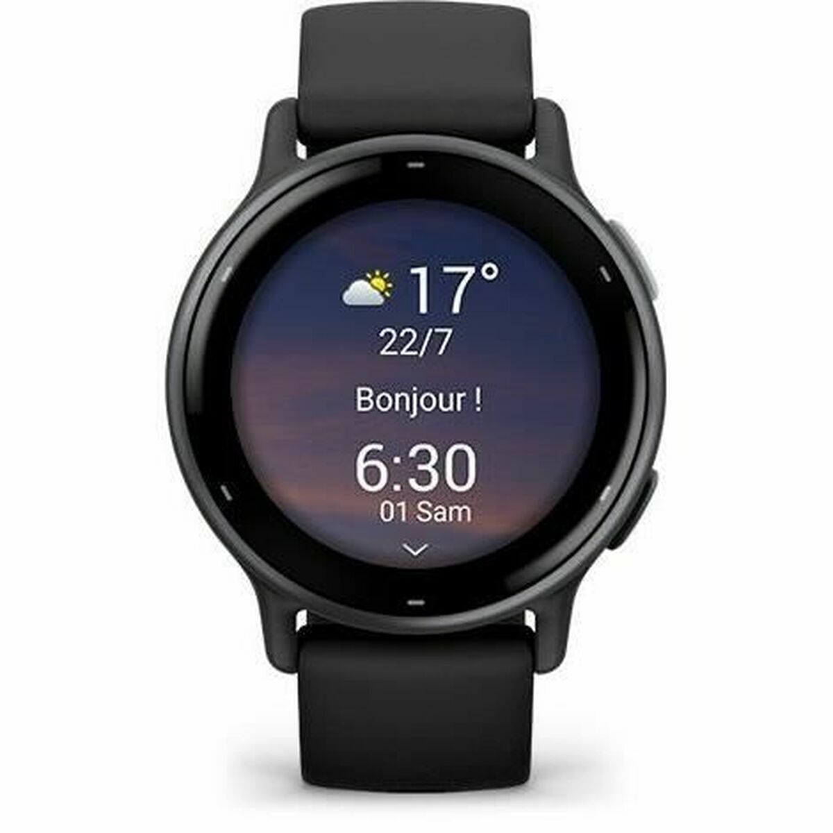 Smartwatch GARMIN vvoactive 5 Black 1,2″