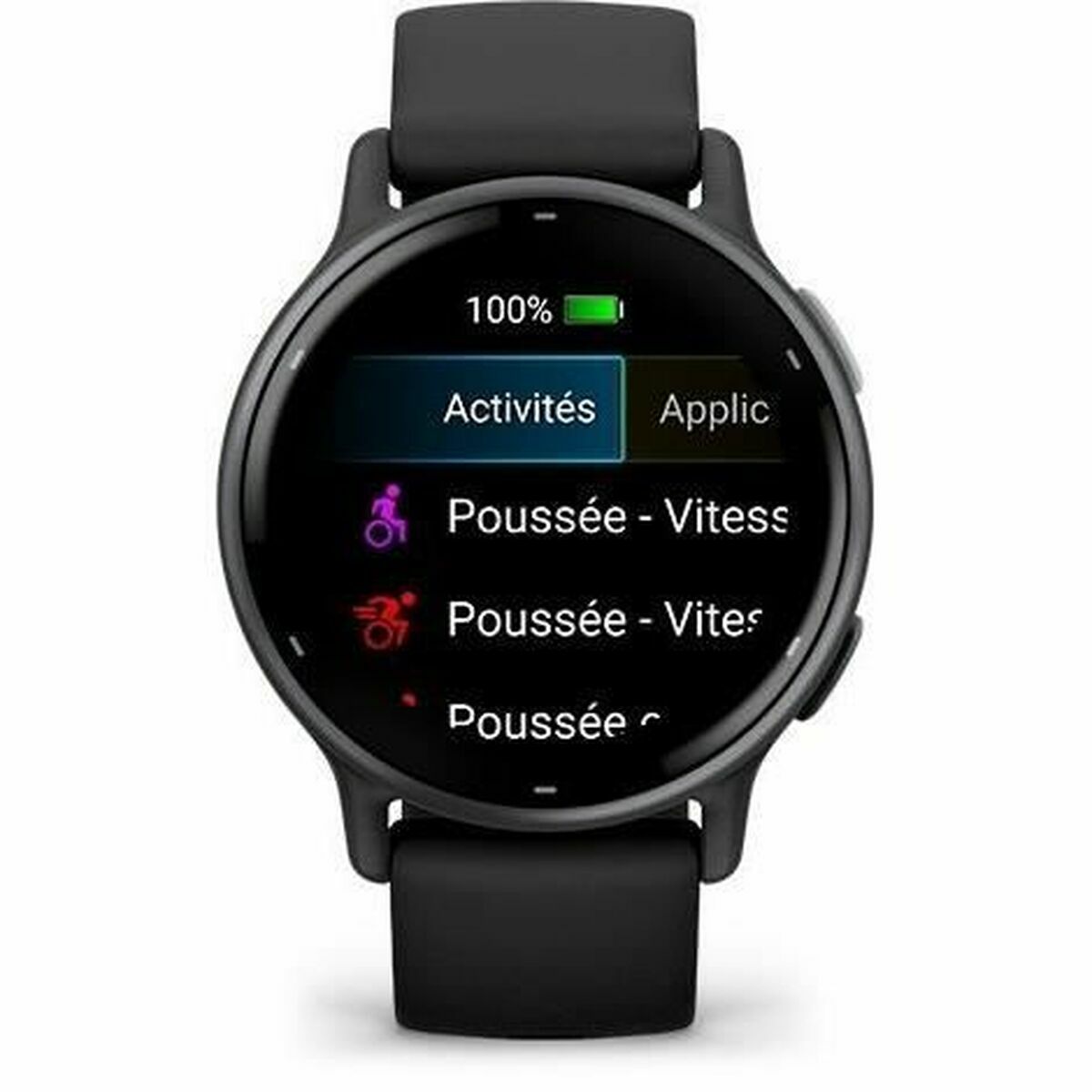 Smartwatch GARMIN vvoactive 5 Black 1,2″