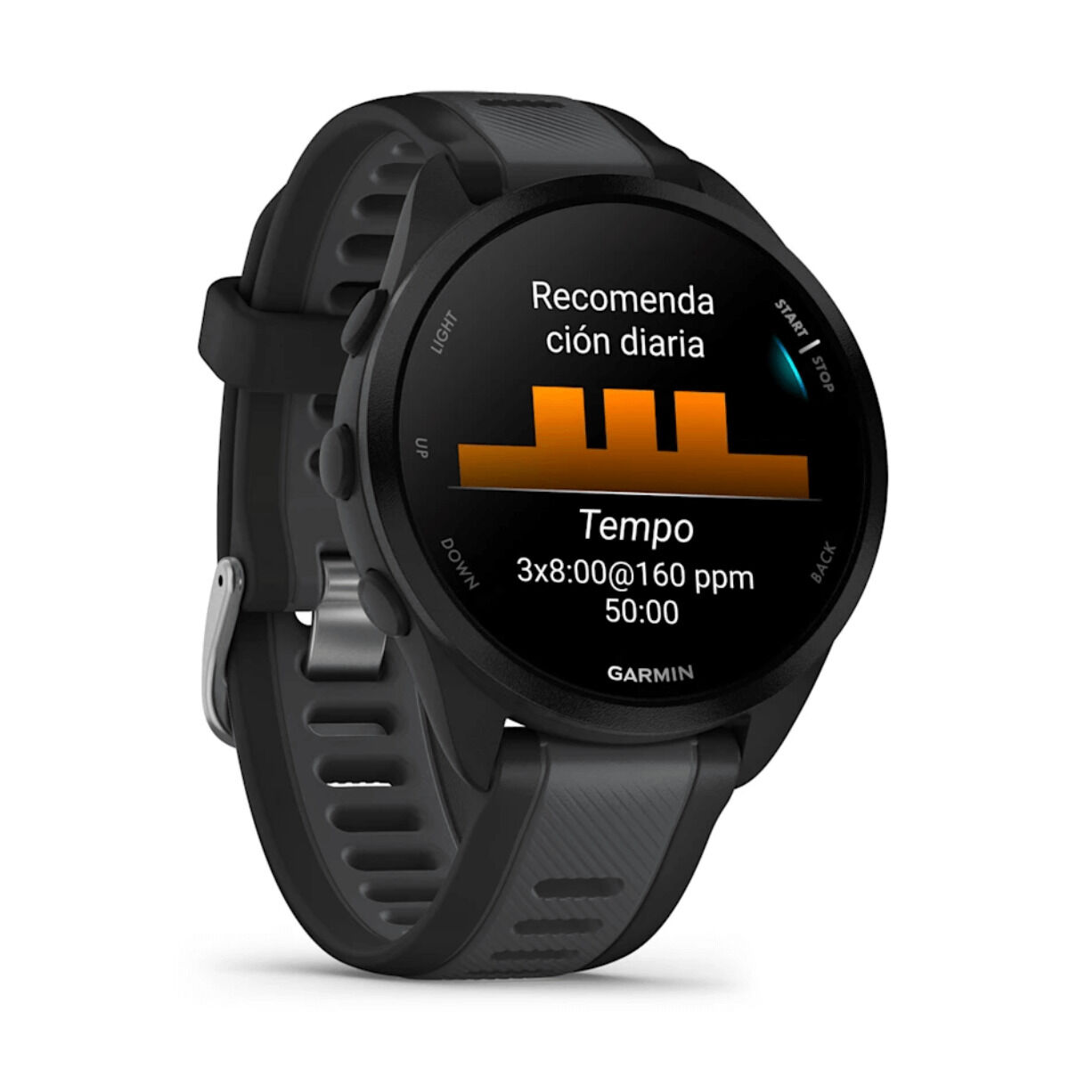 Smartwatch GARMIN Forerunner 165 Music Black 1,2″ 43 mm