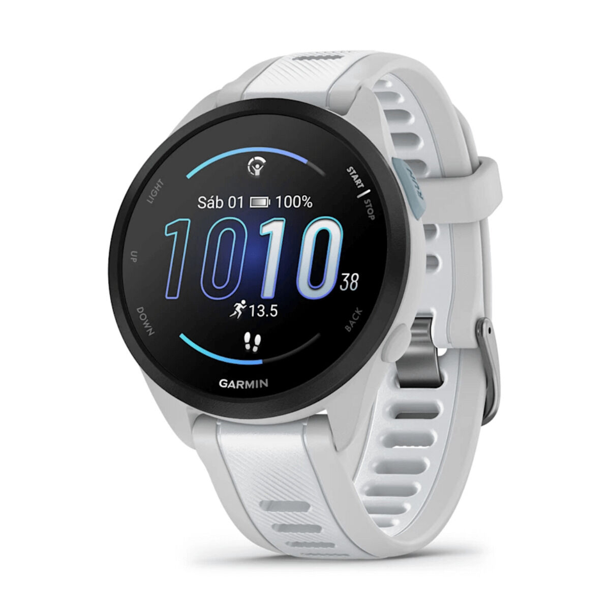 Smartwatch GARMIN Forerunner 165 Music White 1,2″ 43 mm Smartwatch GARMIN Forerunner 165 Music White 1,2″ 43 mm